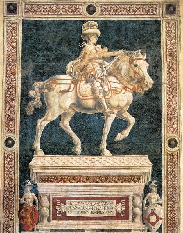 Monument to Niccolo  da Tolentino, Andrea del Castagno